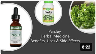 Parsley - Herbal Medicine - Benefits, Uses & Side Effects