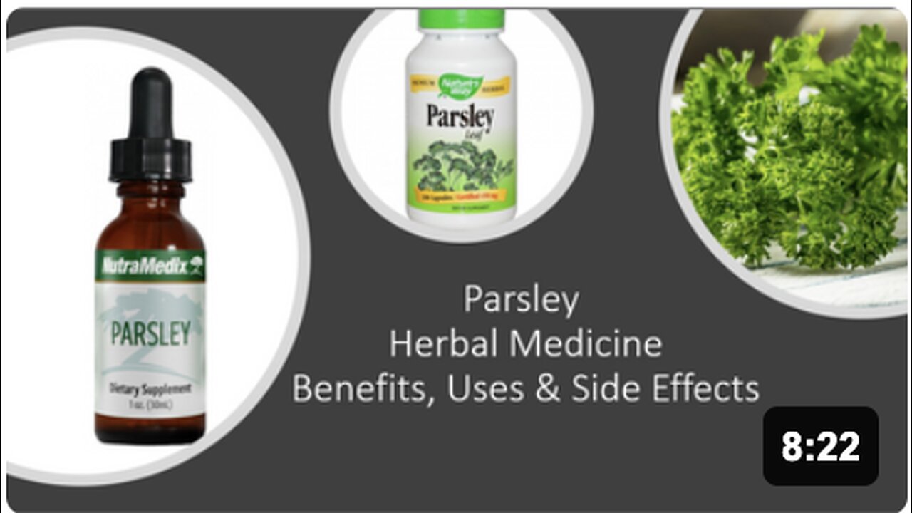 Parsley - Herbal Medicine - Benefits, Uses & Side Effects