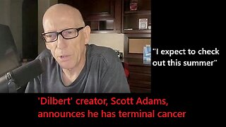 BAD news about Scott Adams' health