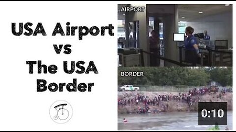"Comparing USA Airports and USA Borders"