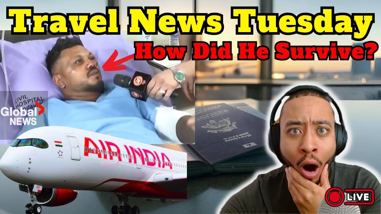 Travel News - Indian Air Flight 171 Crash Updates, CSR Annual Fee Going UP? and MORE!