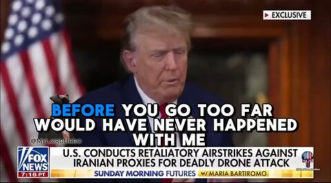 Relevant video for yesterday's "Iran missile strikes against U.S. bases in Qatar"