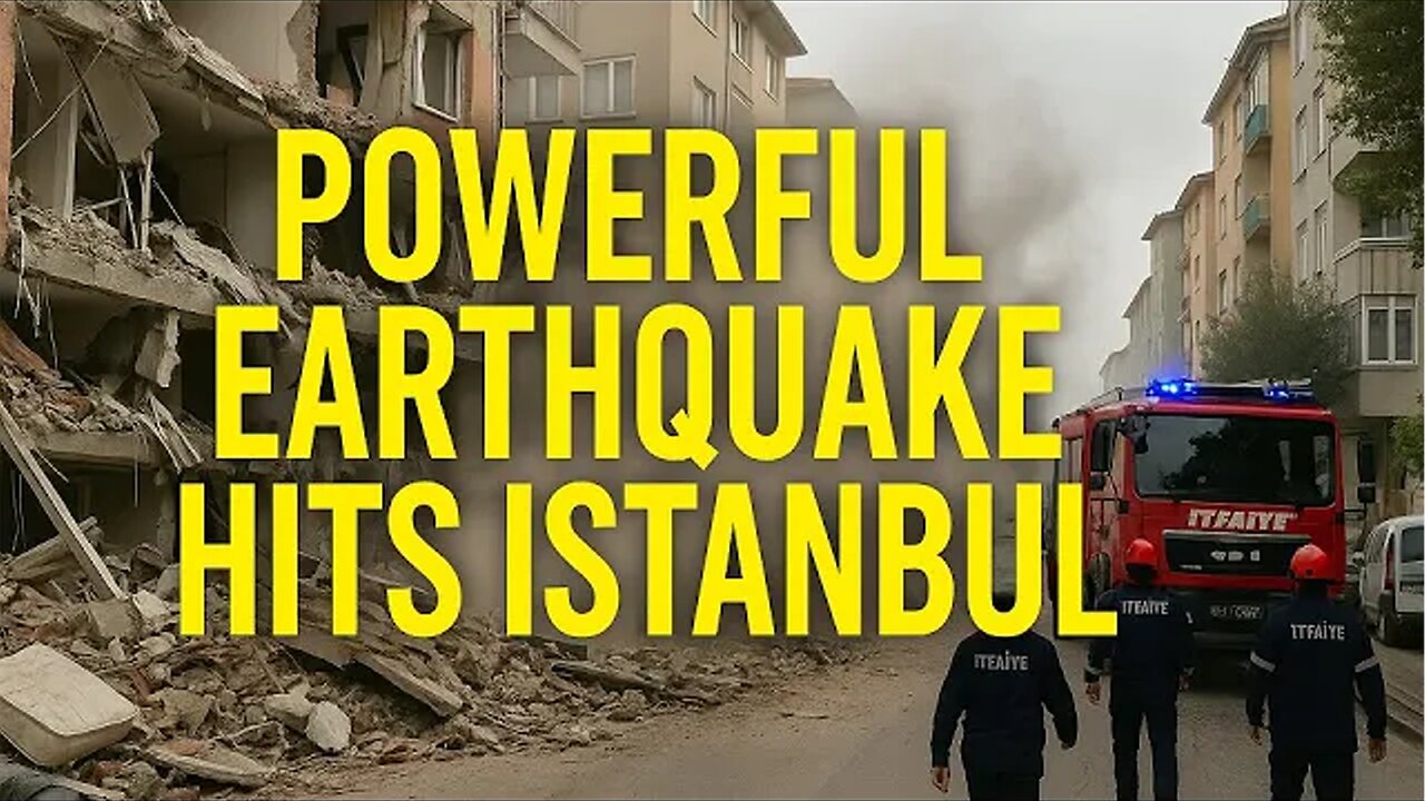 Powerful Earthquake Hits Istanbul | Shocking Impact & Emergency Response 2025 | NewsDrift