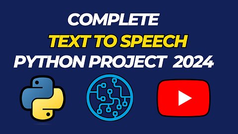 Text To Speech Project Using Python