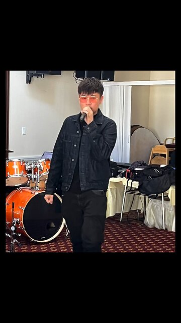 Picture with Singer Sunny Tin Lung Yu (prior to concert) Midsummer Concert in San Francisco 8/23/25