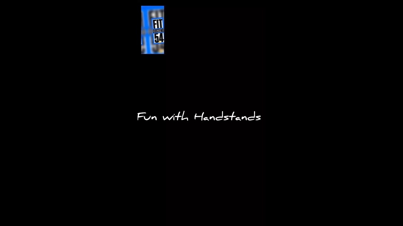 Fun with handstands
