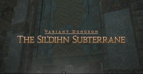 Final Fantasy 14 The Sil'dhn Subterrane solo WAR
