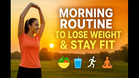 Morning Routine to Lose Weight & Stay Fit