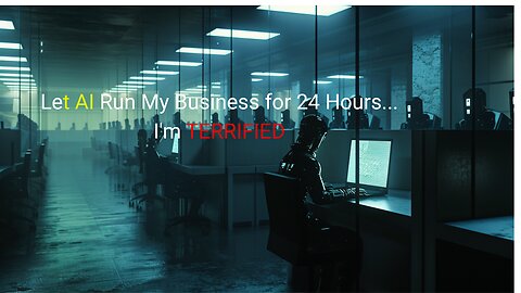 I Let AI Run My Business for 24 Hours... I'm TERRIFIED