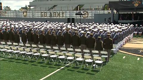 President Trump gives the commencement address at West Point