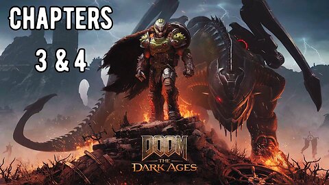 DOOM: The Dark Ages CHAPTER 3 + 4 | 1st PLAYTHROUGH | THIS IS SPARTA... PLUS A NUKE!!