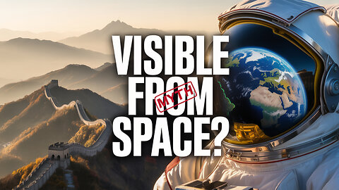 You’ve Been Lied To About the Great Wall of China… It’s NOT Visible from Space.