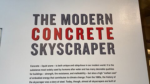 Modern Concrete Skyscraper @ Skyscraper Museum (Manhattan) 2