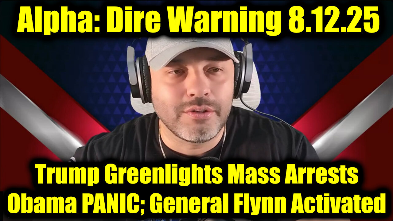 Dire Warning, Mass Arrests. PANIC. 8-12-25-AT-2PM-CST-15T-EST