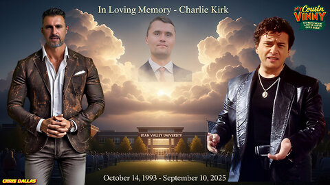 In Memory of Charlie Kirk - Rest In Peace, Patriot. Gone Too Soon But His Mission Lives On