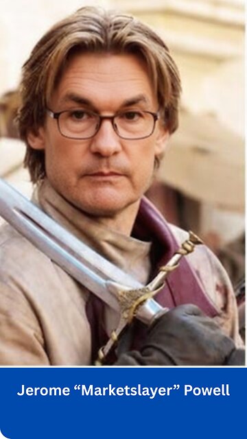 Jerome Marketslayer Powell 🗡️📉Hawkish tone crashes equity and crypto markets #stockmarketcrash