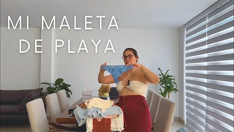 Mi maleta de playa + tips para empacar 👙🥰