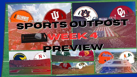 Sooners Defend Norman from Auburn, Michigan v Nebraska, SEC Battle in Columbia - CFB Week 4