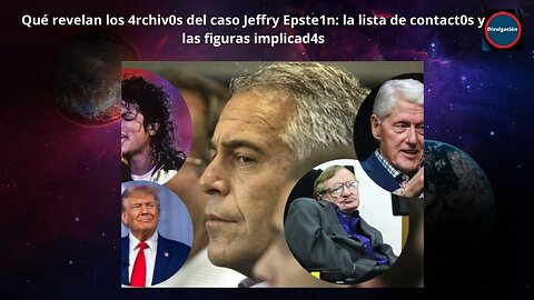se filtran mas documentos del caso Epstein