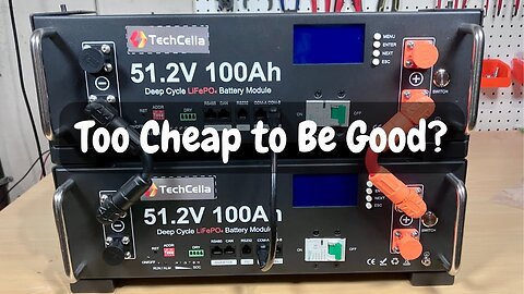 The Cheapest Server Rack Battery I’ve Tested – TechCella 48V LiFePO4 Review!