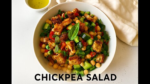 Chickpea Salad 🤤 - Keto Dinner 🥘 - Low Carb 🥗 Keto Diet