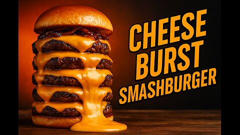 Cheese Burst Smashburger Stack 🍔🧀🔥 | FlavorVille Meltdown