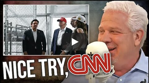 Glenn Beck ~ New CNN Report on "Alligator Alcatraz" is Accidentally Hilarious! 😂