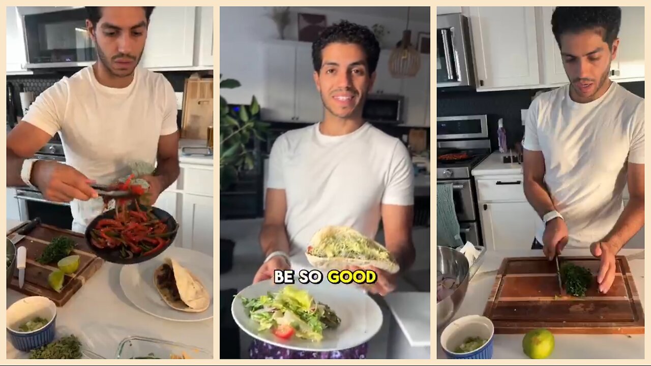 Mena Massoud’s Impromptu Vegan Recipe | High-Protein & Flavorful