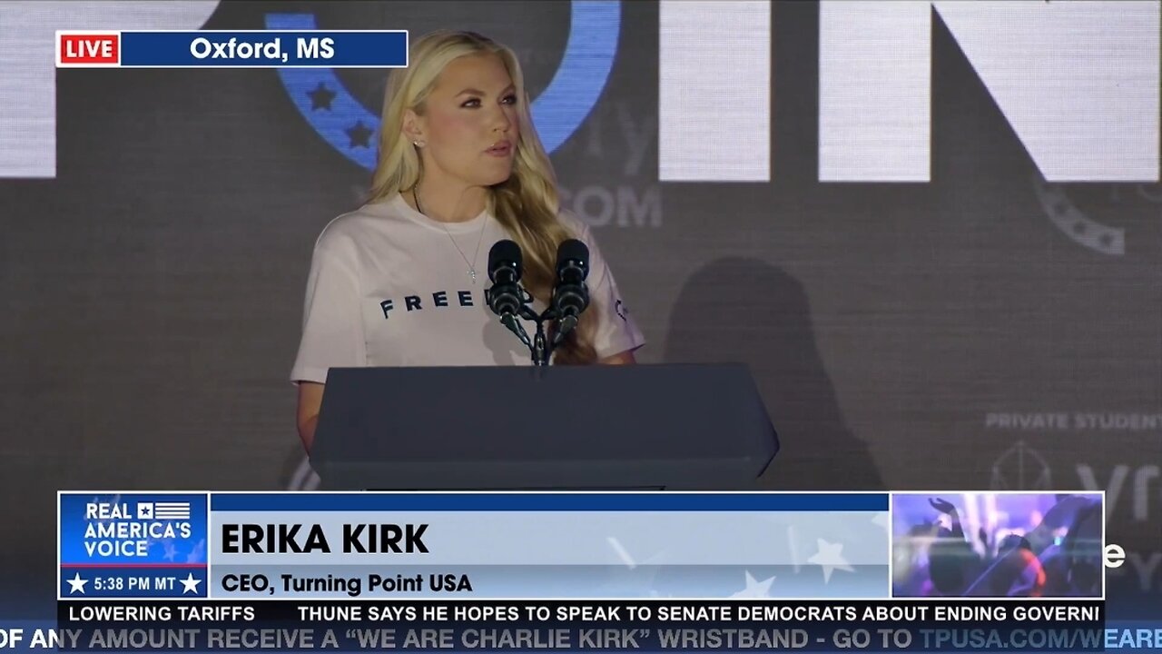 Erika Kirk At Ole Miss: This Is A Spiritual Reclaiming Of Territory