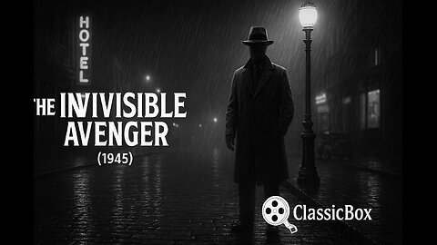 🎬 The Invisible Avenger (1958) | The Shadow | Full Movie | Public Domain Classic