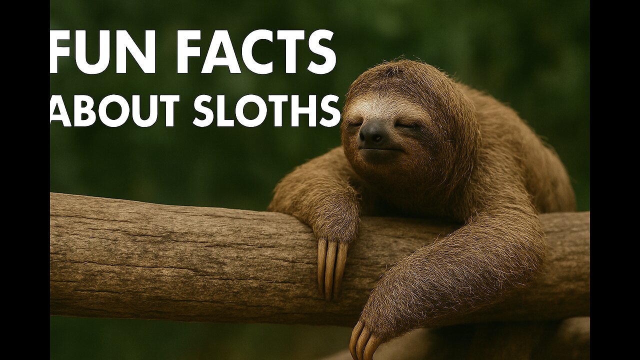 Sloths Are a Deadly Sin!? 4 Shocking Facts