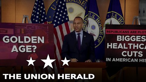 House Democratic Leader Jeffries Holds a Press Conference on Trump Admin Priorities