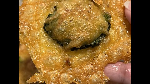 Smashed Crispy Parmesan broccoli
