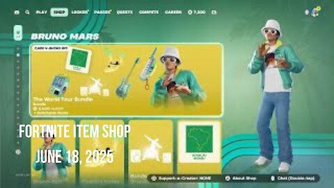 Fortnite Item Shop|June 18, 2025(*New* Bundles)