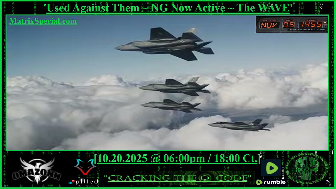 "CRACKING THE Q-CODE" ~ 'Used Against Them ~ NG Now Active ~ The WAVE'