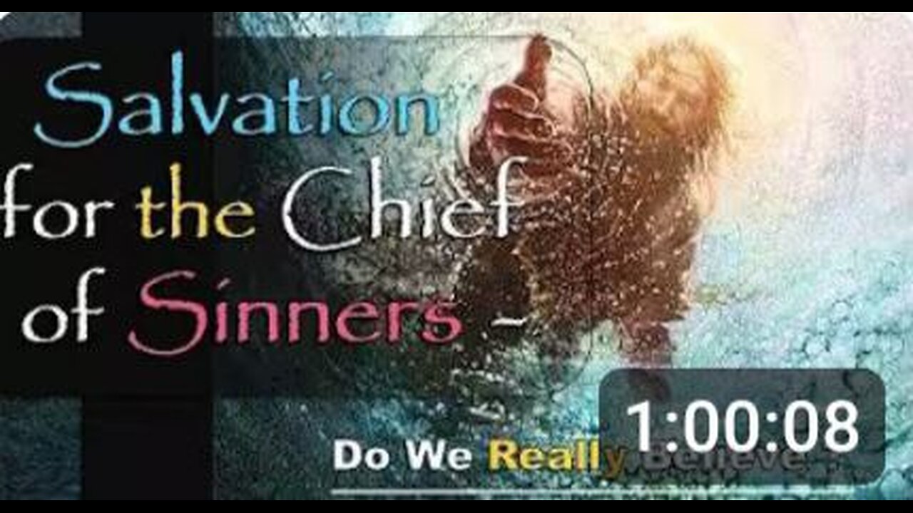 ЭРИК ВИЛСОН: Спасение для Главного из грешников