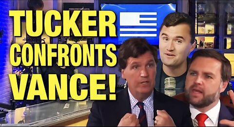 Tucker Confronts JD Vance TO HIS FACE Over Charlie Kirk’s Death!