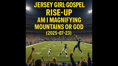 PATRIZSHA'S JERSEY GIRL GOSPEL RISE-UP AM I MAGNIFYING MOUNTAINS OR GOD (2025-07-23)