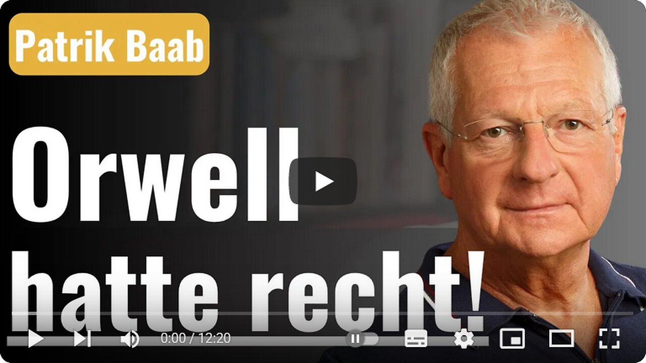Orwells Prophezeiung wird wahr! || Patrik Baab im Interview 29.o7.2025 Balthasar Becker