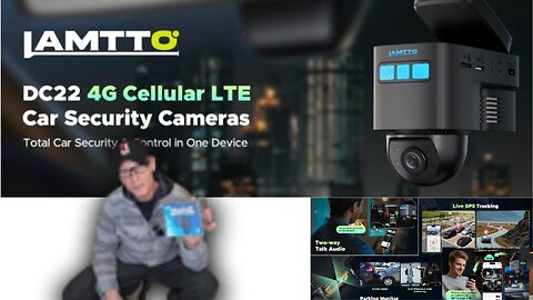 Safety, Security, Peace of Mind...LAMTTO 4G LTE Cellular Car Security Camera!!!