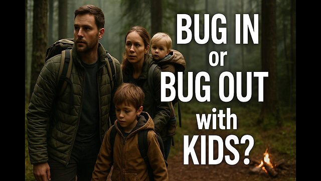 Reddit Prepping Question: Bug In or Bug Out With Kids?