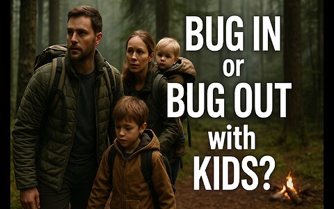 Reddit Prepping Question: Bug In or Bug Out With Kids?