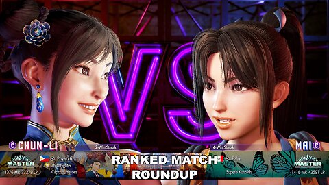 Kuya Kalbo SF6 Ranked Match Roundup. Chun Li Master Rank [Hori Fight Stick]