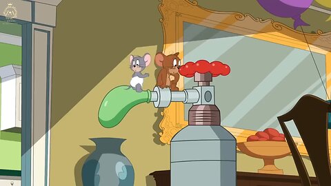 Tom and Jerry Balloon Blowing Party