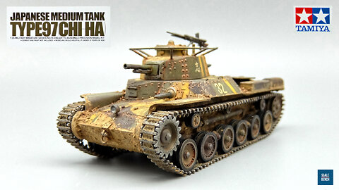Tamiya /// Type97 Chi-Ha /// 1:35 Scale /// Final Reveal /// Scale Model /// Scale Bench