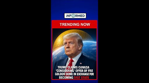 🇺🇸🇨🇦TRUMP'S WILD OFFER TO CANADA