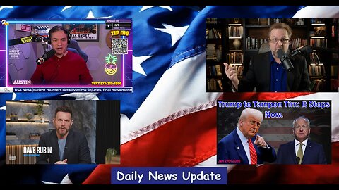 EP1820 | AP4Liberty: Ilhan’s $44 Mil, Dr Steve Turley: New Polls, Rubin Report: Somali Fraud, Wendy Bell