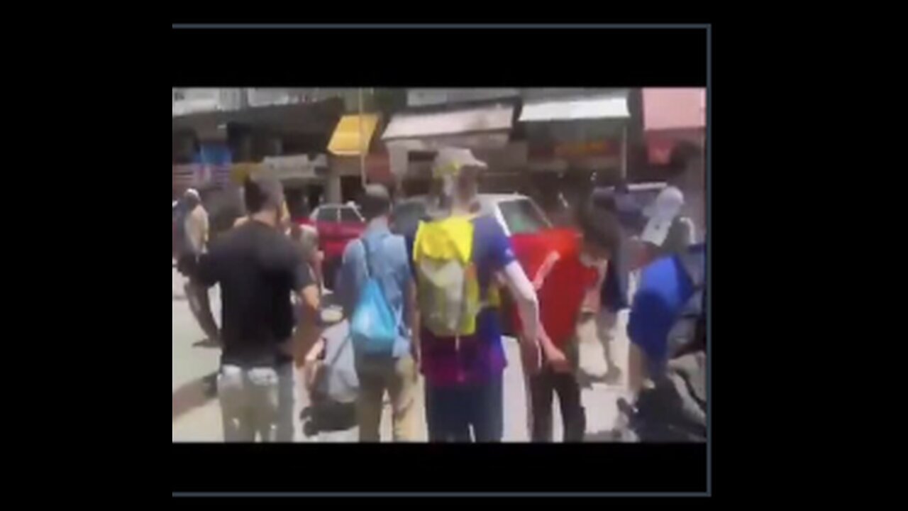 WARNING GRAPHIC: DRIVING WHILE VAXXED. TAXI DRIVER MOWS DOWN PEDESTRIANS IN HONG KONG