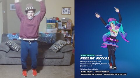 FFG Dance Fortnite Emotes Feelin' Royal