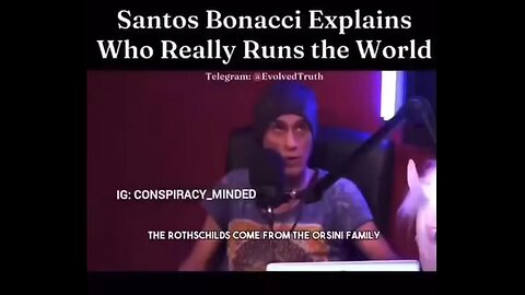 Santos Bonacci explains who the Rothschild's are (they admit going back to NIMROD)